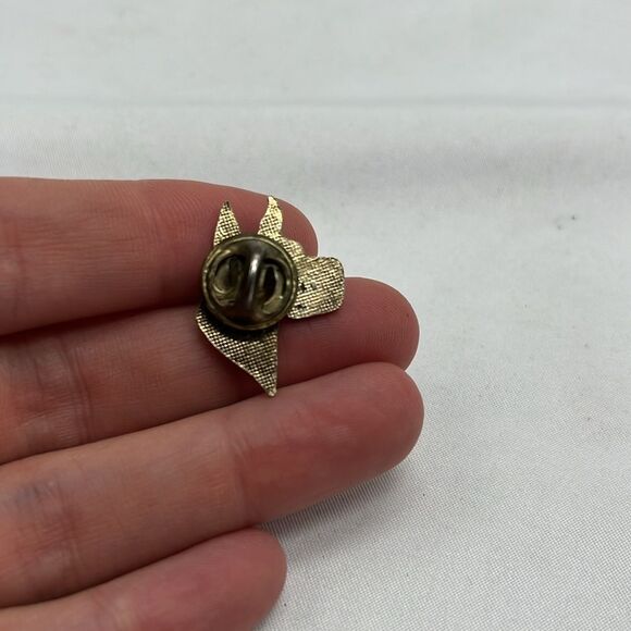 Vintage Enamel Doberman Dog Pin - Picture 2 of 4